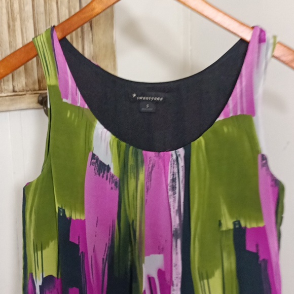 twenty one wide waisted tank top style blouse - Picture 4 of 6